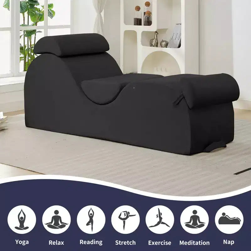 Sedia yoga, chaise longue moderna per lo yoga