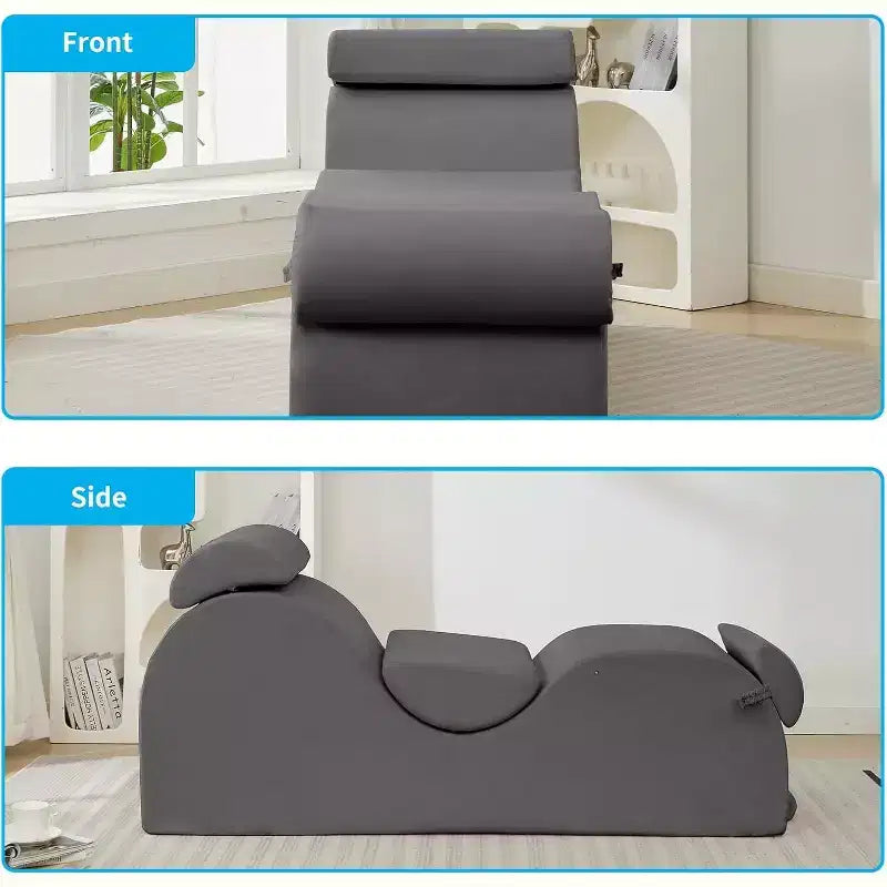 Sedia yoga, chaise longue moderna per lo yoga