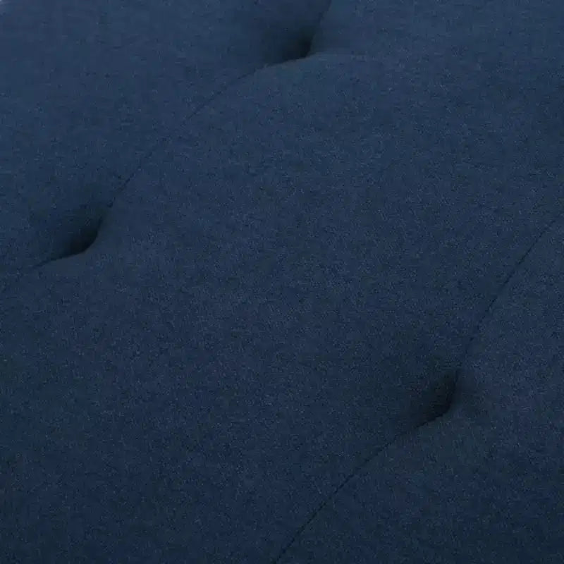 Elegante pouf blu: un'aggiunta perfetta per