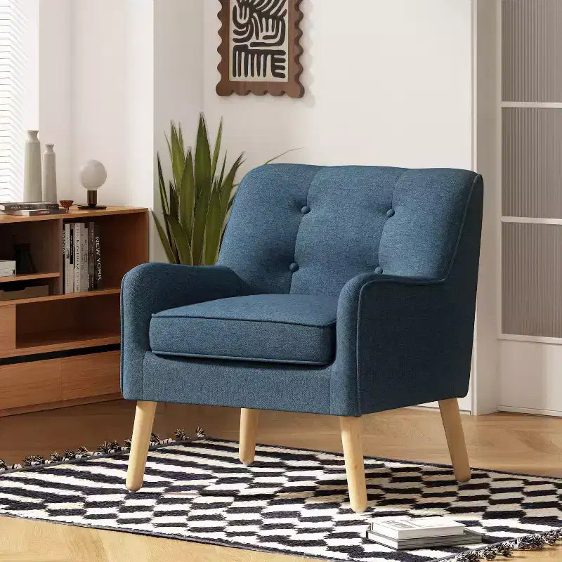 Poltrona di design capitonné
