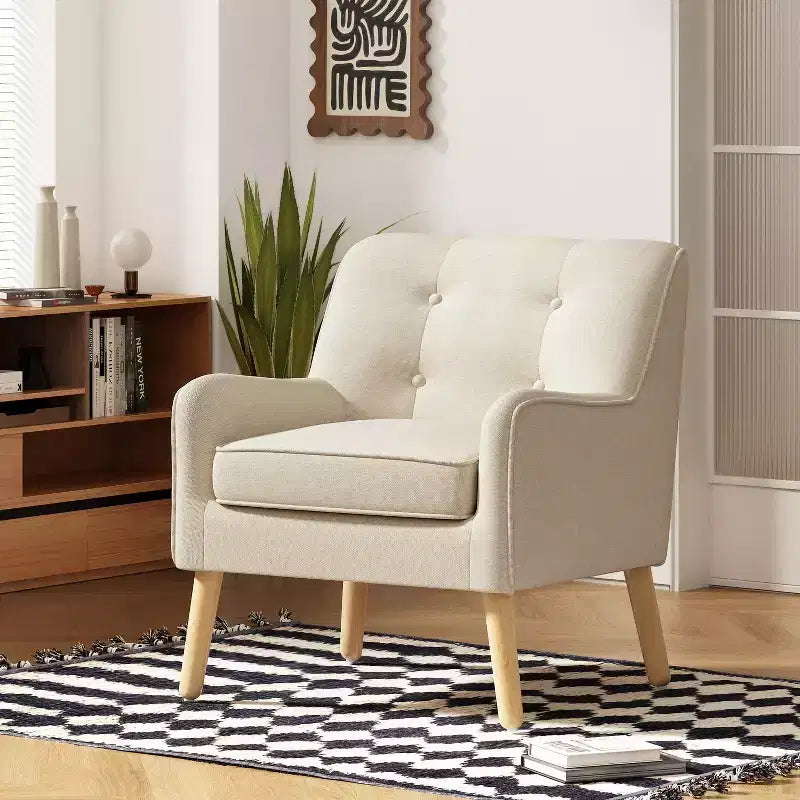 Poltrona di design capitonné