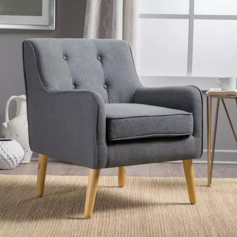 Poltrona di design capitonné