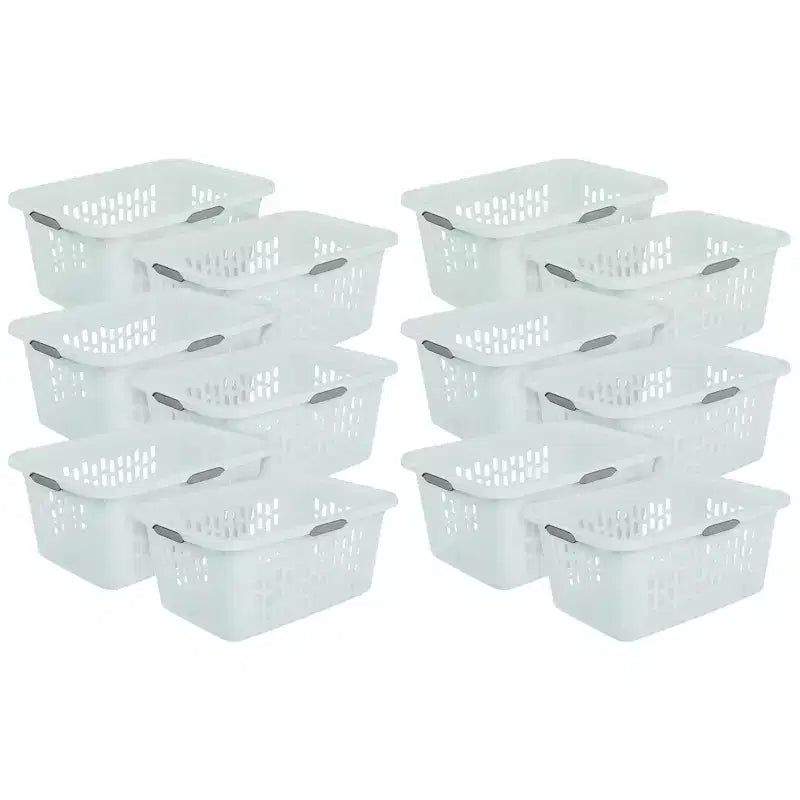 Cesto portabiancheria, cesto in plastica con manici