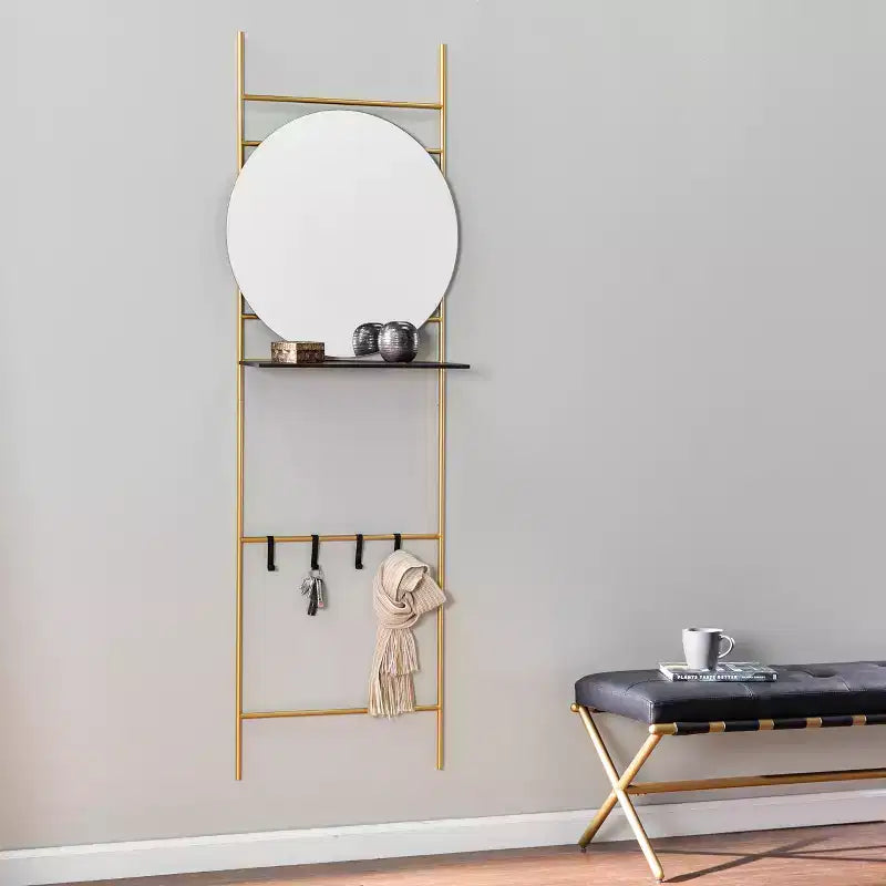 Organizzatore da Parete per Ingresso e Corridoio - Oro