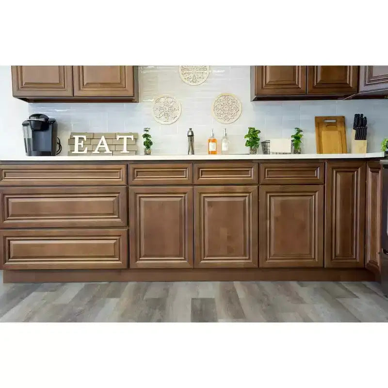 Mobile base da cucina 30,5 cm L x 87,6 cm H x 61 cm P con 1 cassetto a chiusura ammortizzata, struttura in compensato, frontale completamente a scomparsa