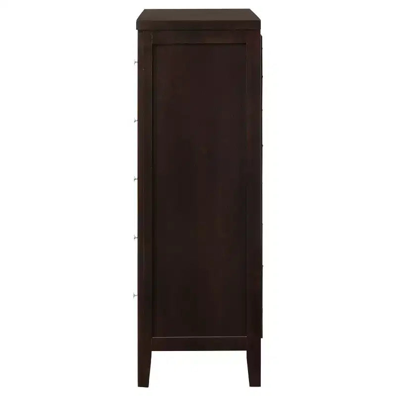 Cassettiera a 5 cassetti versatile per camera da letto/ufficio