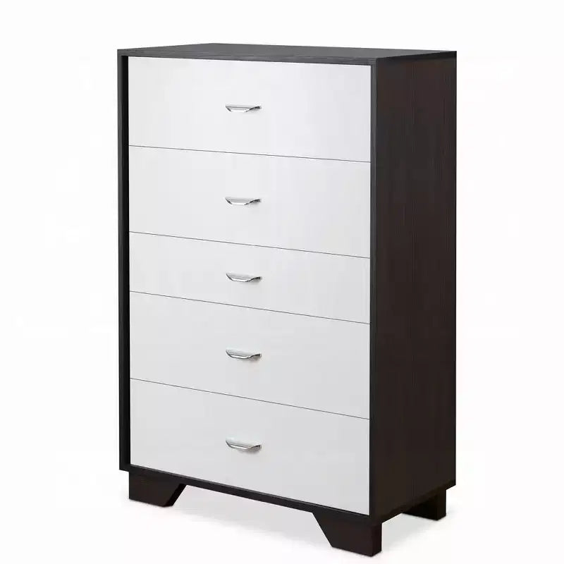 Cassettiera a 5 cassetti versatile per camera da letto/ufficio