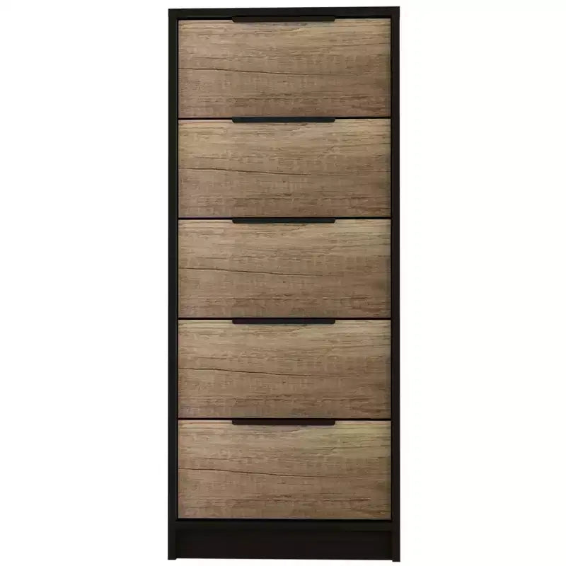Cassettiera a 5 cassetti versatile per camera da letto/ufficio
