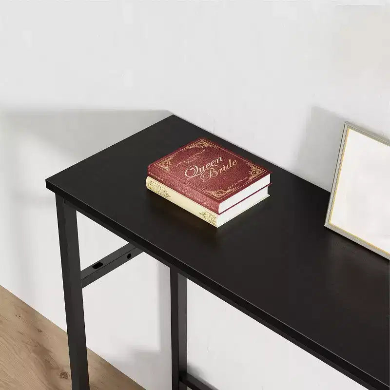 Consolle d'ingresso da 99 cm, tavolino stretto e lungo a 2 livelli, tavolo dietro il divano con ripiano regolabile, tavolo d'ingresso per soggiorno, corridoio, ingresso