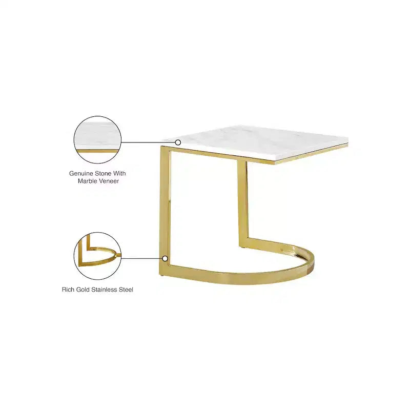 Tavolino London Gold